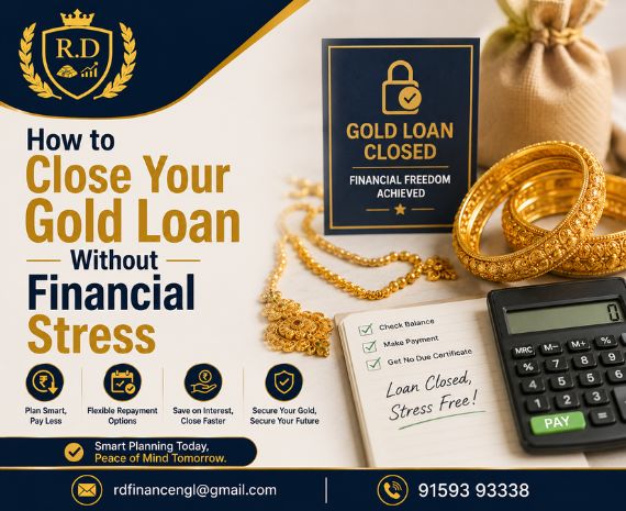 Close your Gold Loan without Financial Stress